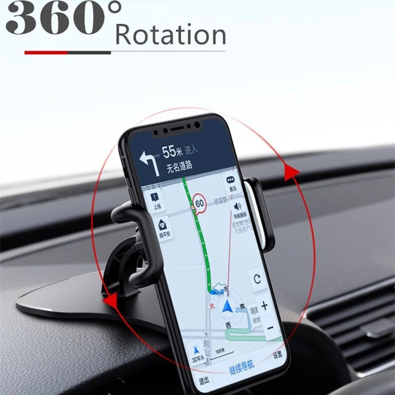Multi-Functional Universal Car Mobile Phone Holder Easy Clip Mount Stand Panel Dashboard GPS Navigation Bracket Holder For Phone