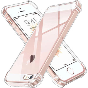 Shockproof Soft Clear Silicone Case For iPhone 5 5s SE 2016 6 7 8 Plus XS XR 11Pro Max 12 13 14 Thin Transparent Back Cover