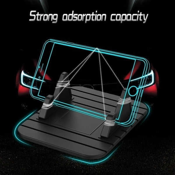 Anti-slip Car Silicone Holder Mat Pad Dashboard Stand Mount For Phone GPS Bracket For iPhone Samsung Xiaomi Huawei Universal 