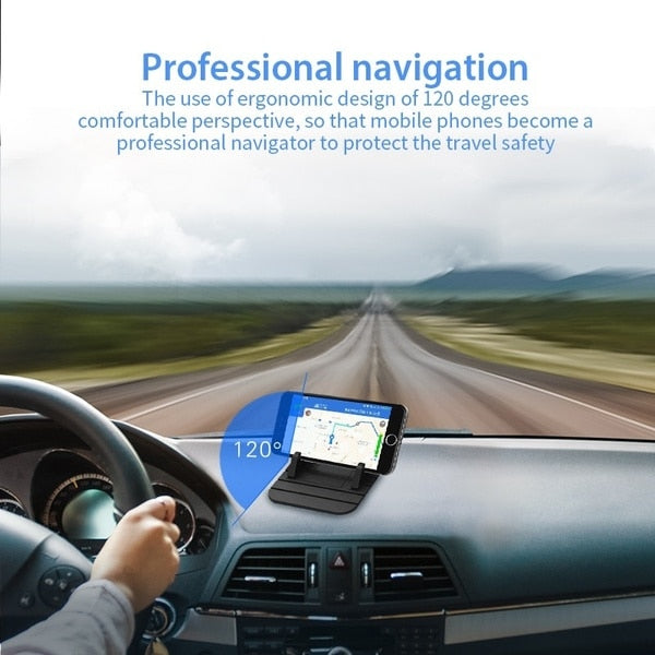 Anti-slip Car Silicone Holder Mat Pad Dashboard Stand Mount For Phone GPS Bracket For iPhone Samsung Xiaomi Huawei Universal 